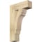 Ekena Millwork Olympic Block Rough Sawn Bracket, Douglas Fir, 4"W x 14"D x 22"H BKT04X14X22OLY05RDF - alternate 1